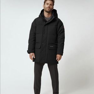 Canada Goose Black Emory Parka, Small